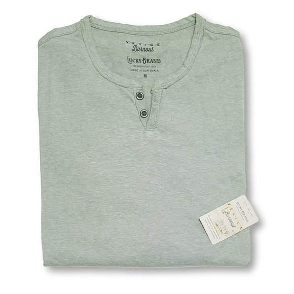 Lucky Brand | Shirts | Nwt Lucky Brand Mens Venice Burnout 2 Button ...
